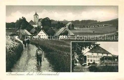 AK / Ansichtskarte Breitnau Gashof Kreuz  Kat. Breitnau