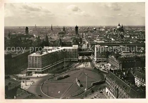 AK / Ansichtskarte Strassenbahn Berlin Alexanderplatz  Kat. Strassenbahn