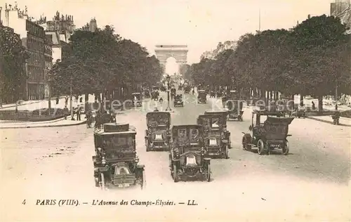 AK / Ansichtskarte Paris Avenue des Champs Elysees Kat. Paris