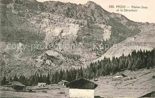 AK / Ansichtskarte Passy Bonneville Plaine Joux et le Derochoir Kat. Passy