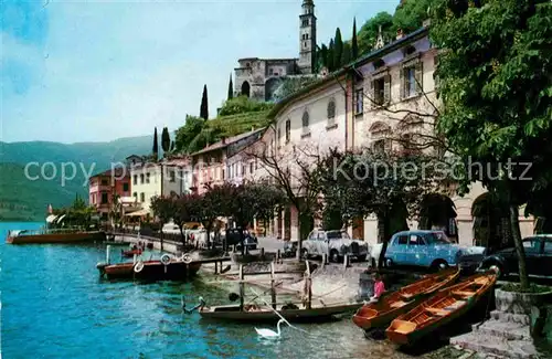 AK / Ansichtskarte Morcote Lago di Lugano Vue partielle