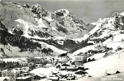 AK / Ansichtskarte Engelberg OW mit Juchlipass Kat. Engelberg