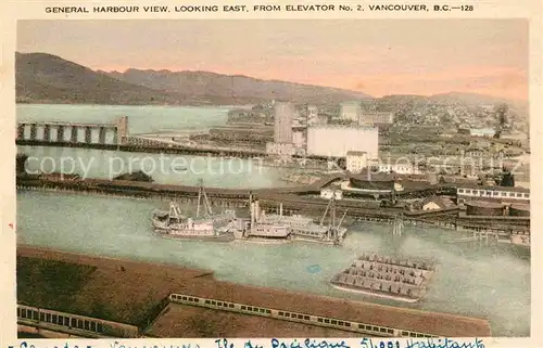 AK / Ansichtskarte Vancouver British Columbia General Harbour View from Elevator Kat. Vancouver