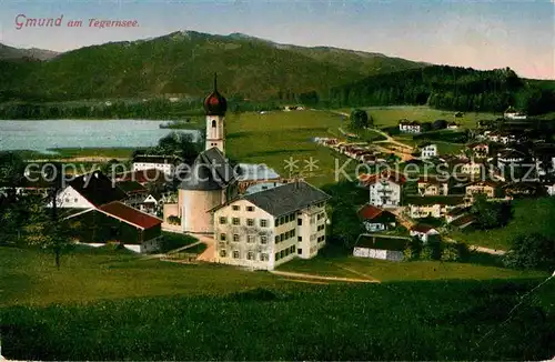 AK / Ansichtskarte Gmund Tegernsee Panorama Kat. Gmund a.Tegernsee