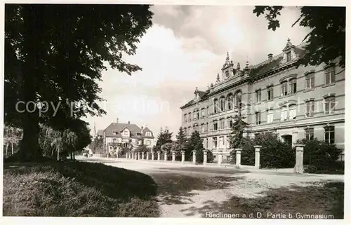 AK / Ansichtskarte Riedlingen Donau Gymnasium Kat. Riedlingen