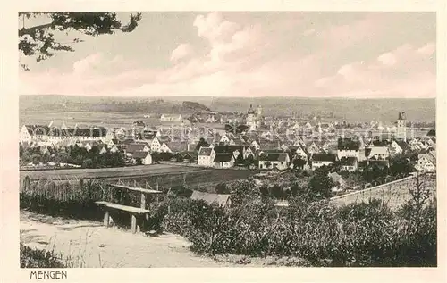 AK / Ansichtskarte Mengen Wuerttemberg Panorama Kat. Mengen