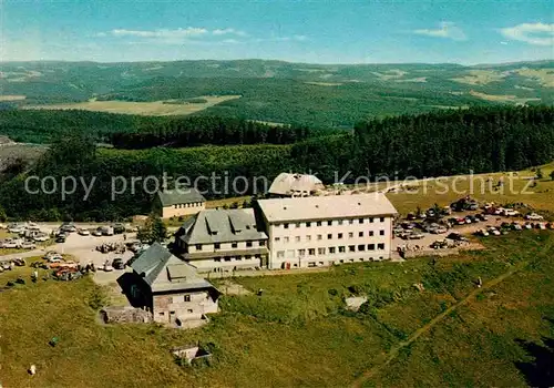 AK / Ansichtskarte St Peter Schwarzwald Berghotel Kandel Fliegeraufnahme Kat. St. Peter