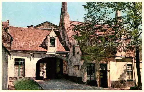 AK / Ansichtskarte Bruges Flandre Entree du Beguinage Kat. 