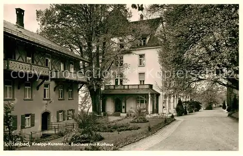 AK / Ansichtskarte Jordanbad Bade  und Kurhaus Kat. Biberach an der Riss