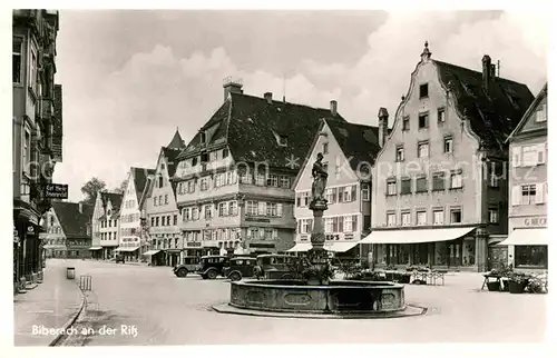 AK / Ansichtskarte Biberach Riss Brunnen Kat. Biberach an der Riss