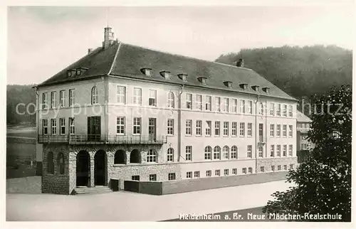 AK / Ansichtskarte Heidenheim Brenz Neue Maedchen Realschule Kat. Heidenheim an der Brenz