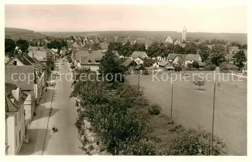 AK / Ansichtskarte Riedlingen Donau Hindenburgstrase Kat. Riedlingen