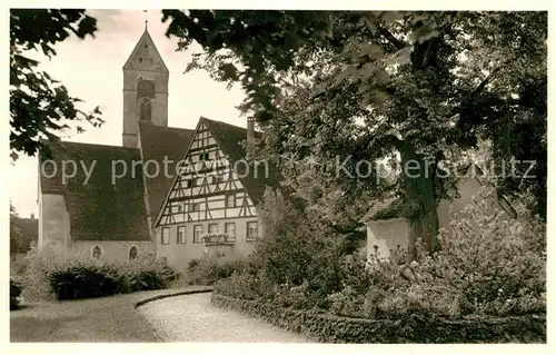 AK / Ansichtskarte Riedlingen Donau Stadtpfarrkirche Kaplaneihaus Grabenkapelle Kat. Riedlingen