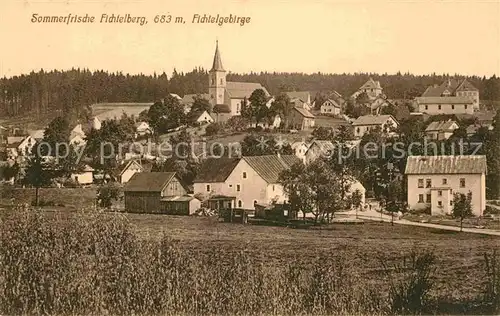 AK / Ansichtskarte Fichtelberg Bayreuth Kirche Kat. Fichtelberg