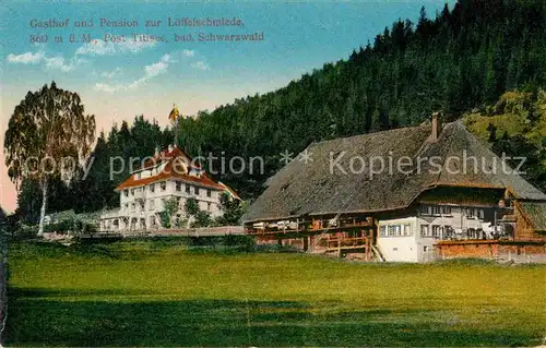 AK / Ansichtskarte Titisee Pension Loeffelschmiede Kat. Titisee Neustadt