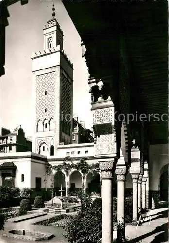 AK / Ansichtskarte Paris Institut Musulman Mosquee Cour d Honneur Kat. Paris