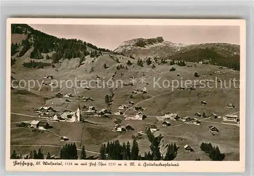 AK / Ansichtskarte Hirschegg Kleinwalsertal Vorarlberg Panorama  Kat. Mittelberg