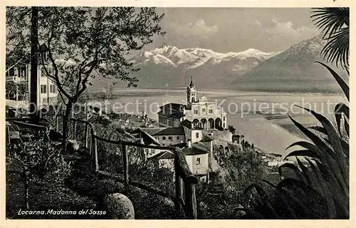 AK / Ansichtskarte Locarno Lago Maggiore Madonna del Sasso