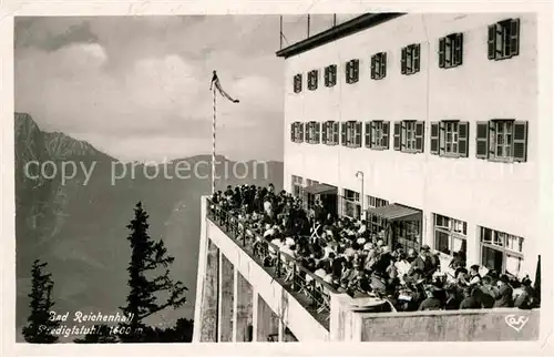 AK / Ansichtskarte Bad Reichenhall Predigtstuhl Hotel und Gaststaette Kat. Bad Reichenhall