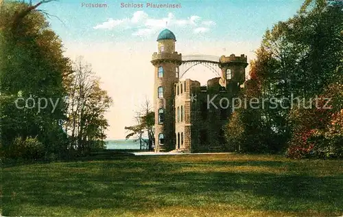 AK / Ansichtskarte Potsdam Schloss Plaueninsel Kat. Potsdam