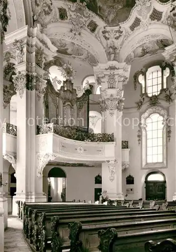 AK / Ansichtskarte Bad Schussenried Wallfahrtskirche Steinhausen Orgelpartie Kat. Bad Schussenried