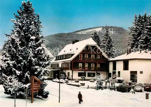 AK / Ansichtskarte Titisee Hotel Kehrwieder Winter Kat. Titisee Neustadt