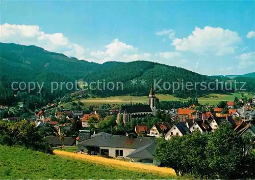 AK / Ansichtskarte Neustadt Schwarzwald Hotel Neustaedter Hof Panorama