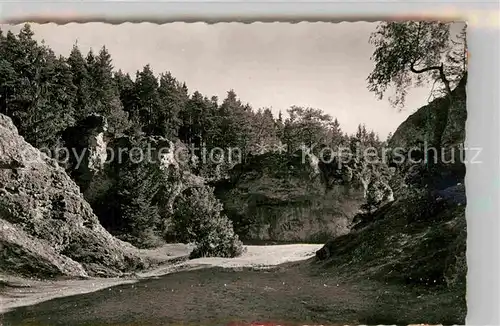 AK / Ansichtskarte Steinheim Albuch Felsenmeer Wental Kat. Steinheim am Albuch