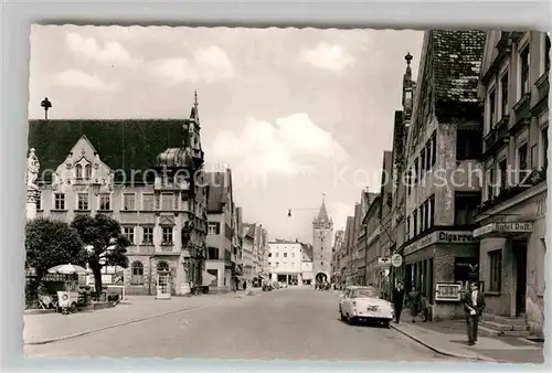 AK / Ansichtskarte Mindelheim Stadttor Kat. Mindelheim