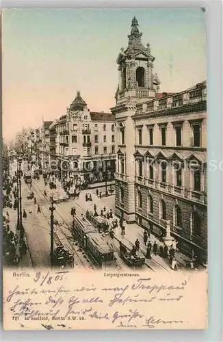 AK / Ansichtskarte Berlin Leipzigerstrasse Kat. Berlin