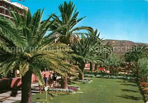 AK / Ansichtskarte Pietra Ligure Promenade Palmen Riviera delle Palme