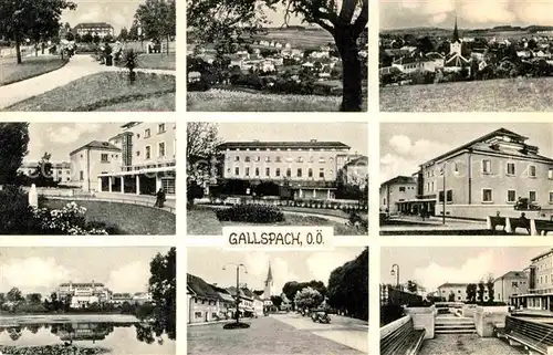 AK / Ansichtskarte Gallspach Stadtansichten Panorama Kat. Gallspach