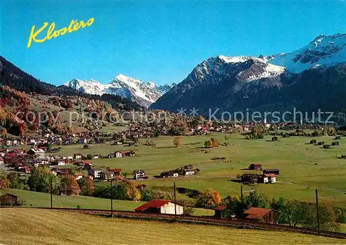 AK / Ansichtskarte Klosters GR Panorama Kat. Klosters