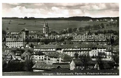 AK / Ansichtskarte Villingen Schwenningen Friedrich Krankenhaus Kat. Villingen Schwenningen