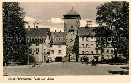 AK / Ansichtskarte Villingen Schwenningen Riedtor Kat. Villingen Schwenningen