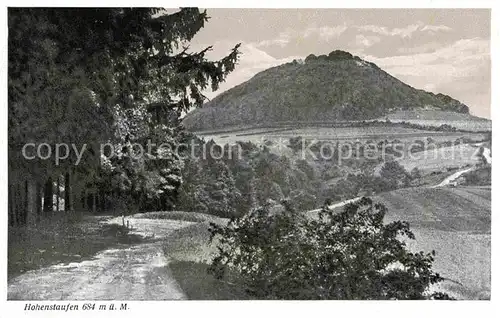 AK / Ansichtskarte Hohenstaufen Panorama  Kat. Goeppingen