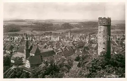 AK / Ansichtskarte Ravensburg Wuerttemberg Panorama  Kat. Ravensburg