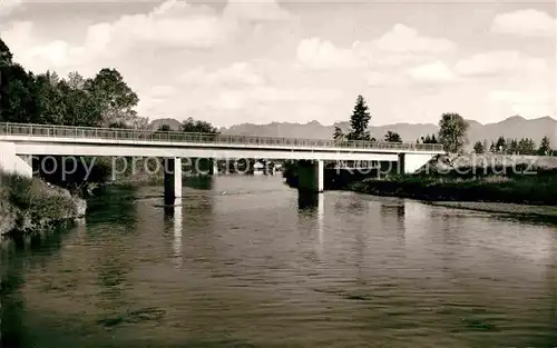 AK / Ansichtskarte Bad Aibling Mangfallbruecke Kat. Bad Aibling