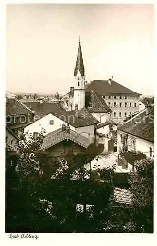 AK / Ansichtskarte Bad Aibling Blick vom Klafferer Kat. Bad Aibling