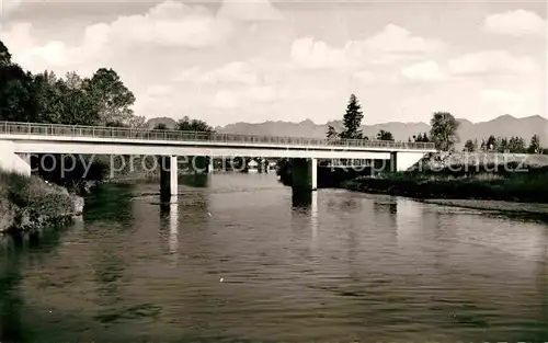 AK / Ansichtskarte Bad Aibling Mangfallbruecke Kat. Bad Aibling