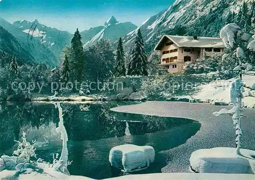 AK / Ansichtskarte Christlessee im Spielmannsautal VdK Erholungsheim Kat. Oberstdorf