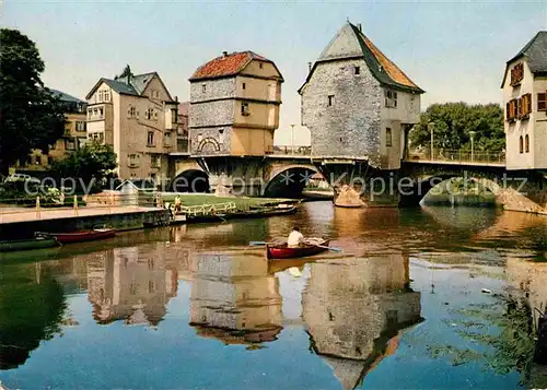 AK / Ansichtskarte Bad Kreuznach Brueckenhaeuser Kat. Bad Kreuznach