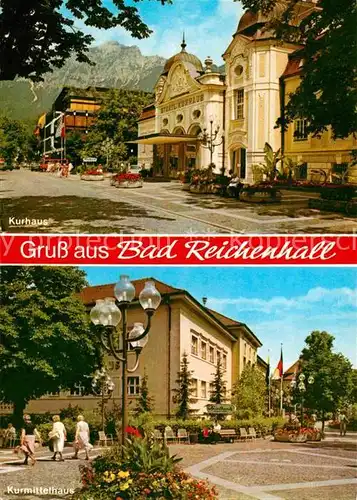 AK / Ansichtskarte Bad Reichenhall Kurhaus Kurmittelhaus Kat. Bad Reichenhall