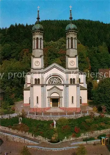 AK / Ansichtskarte Todtnau Pfarrkirche St. Johann Kat. Todtnau