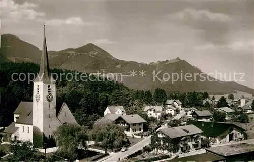 AK / Ansichtskarte Marquartstein Kirche Teilansicht  Kat. Marquartstein