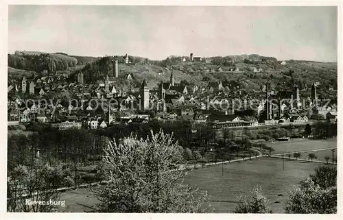 AK / Ansichtskarte Ravensburg Wuerttemberg Panorama  Kat. Ravensburg