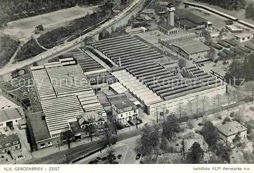 AK / Ansichtskarte Zeist Fliegeraufnahme N.V. Gerofabriek Kat. Zeist