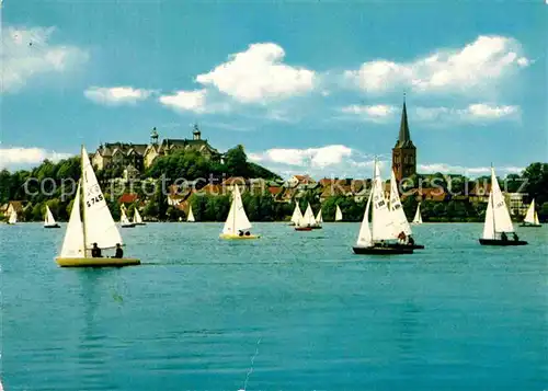 AK / Ansichtskarte Ploen See Segelregatta Kat. Ploen