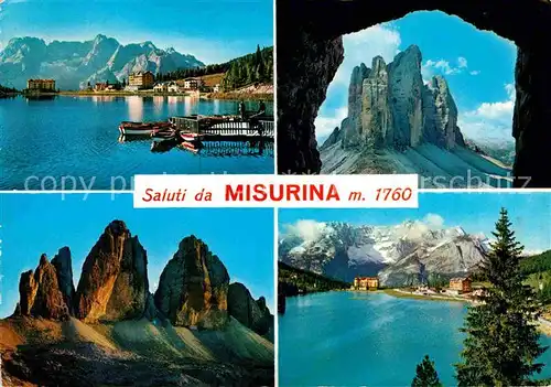 AK / Ansichtskarte Misurina Misurinasee Dolomiten Kat. Italien