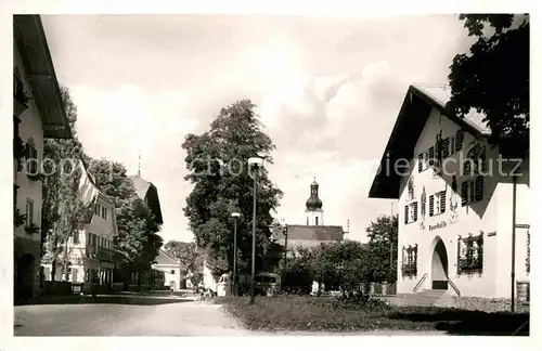 AK / Ansichtskarte Lenggries Marktstrasse Kat. Lenggries